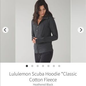 NWOT Lululemon Scuba Hoodie